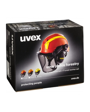 Uvex Kask Ochronny Do Lasu 9772 9774236 Żółty