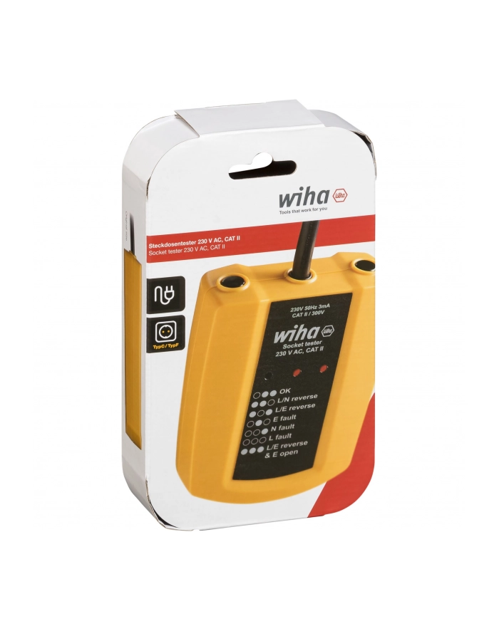 Wiha Tester Gniazd Sieciowych 45220 główny