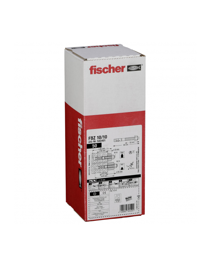 Fischer Kotwa Sworzniowa FBZ 10/10 543401 główny