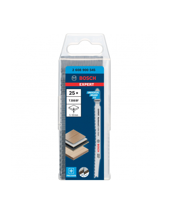 Bosch Hardwood 2-side clean 117mm 25szt. 2608900545 główny