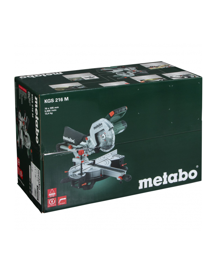 Metabo Kgs 216M Ukośnica Z Funkcją Posuwu 216Mm 1200W (613216000) główny