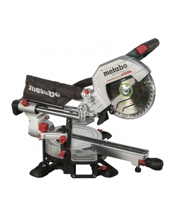 Akumulatorowa ukośnica Metabo KGS 18 LTX BL 216 z funkcją posuwu - 2 akumulatory LiHD 18V/8.0Ah