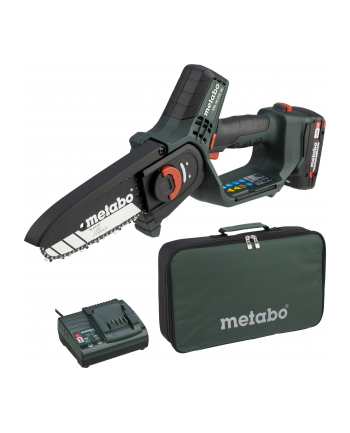 Piła łańcuchowa akumulatorowa Metabo MS 18 LTX 15 + 2 akumulatory Li-Power 18V/2.0Ah