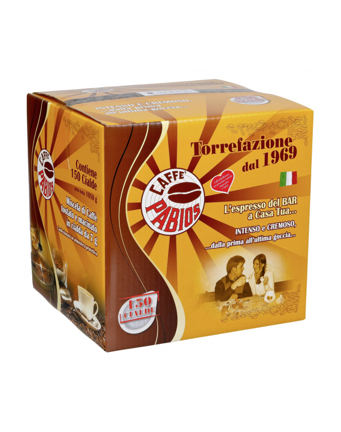 Caffe Pabios ESE Decaffeinated 150 Pads główny