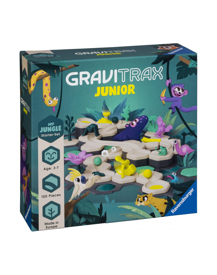 Ravensburger Gravitrax Junior Zestaw Startowy L Dżungla główny