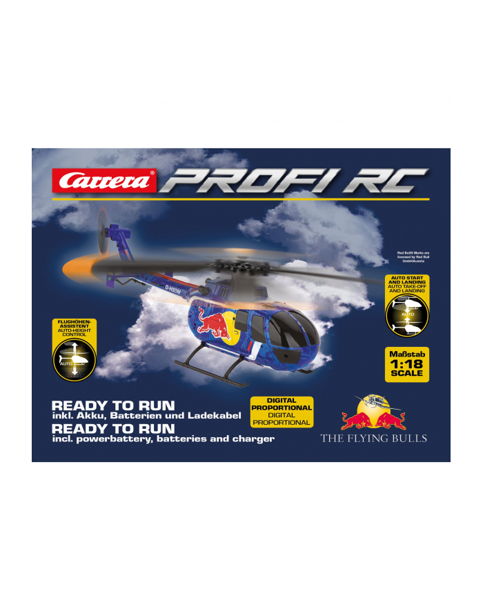 Carrera RC - Helikopter 2,4GHz Red Bull BO 105 C 01049 główny