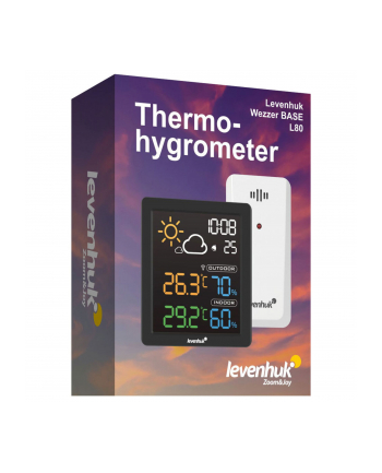 Levenhuk Termohigrometr Wezzer BASE L80