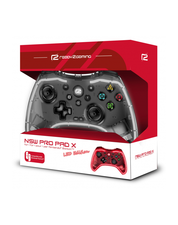 Ready2gaming Nintendo Switch Pro Pad X-LED Edition R2GNSWPROPADXLED główny