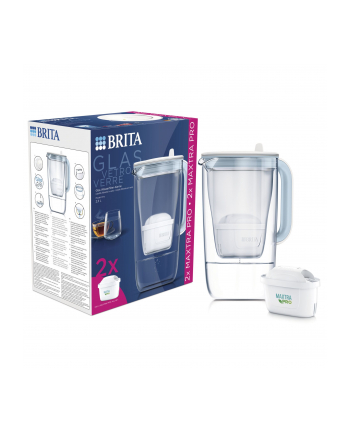 BRITA Glass 2,5 l +2 filtry MAXTRA PRO ALL-IN-ONE