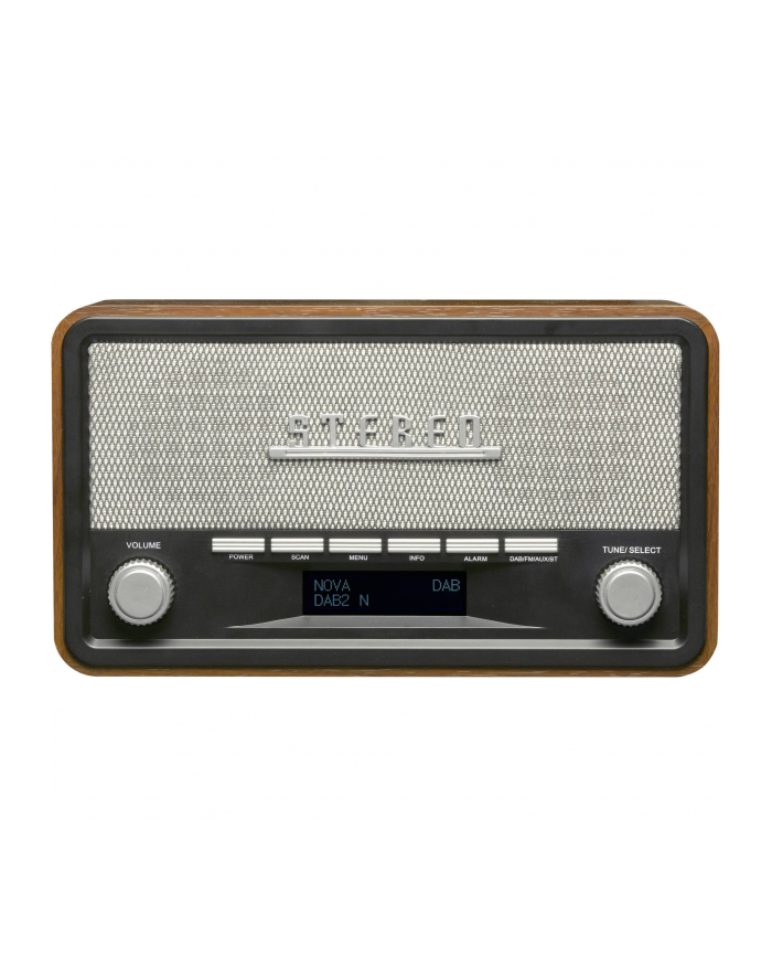 Denver Dab-18 - Clock Radio - Bluetooth - Stereo - Srebrny główny