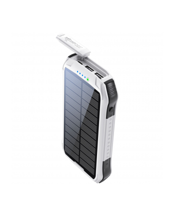 Boompods Neutron Solar Powerbank 10.000mAh Biały