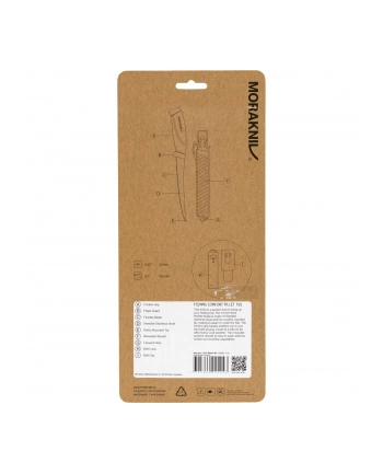 Morakniv Nóż Fishing Comfort Fillet 155 Bez Ząbków Stal Nierdzewna nr 1