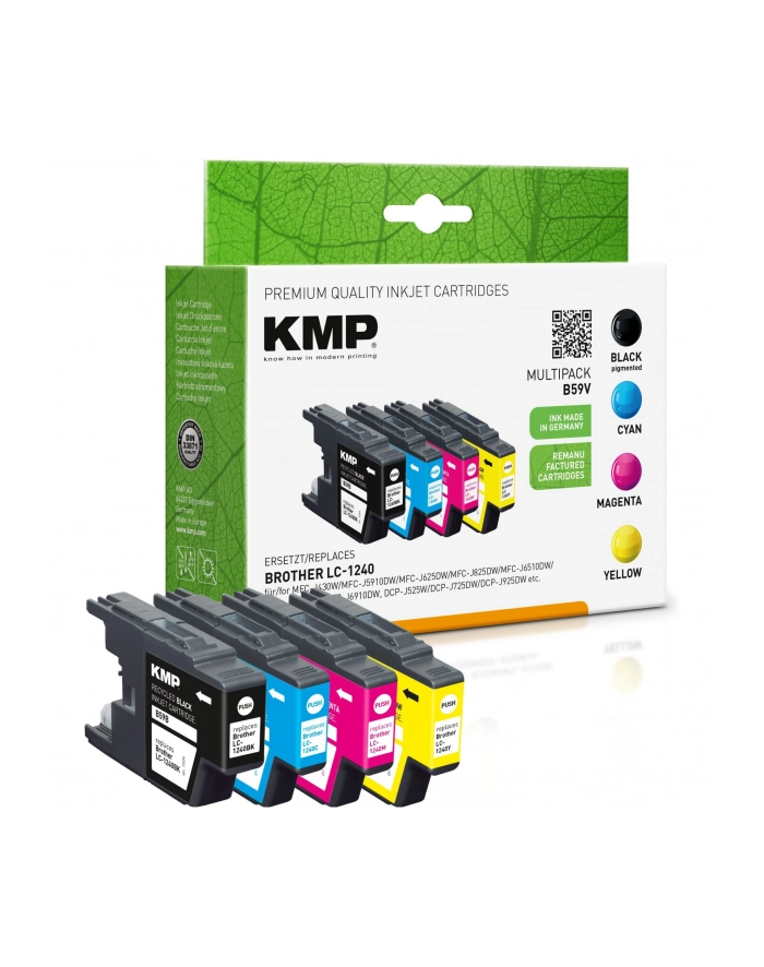 KMP MULTIPACK B59V - KARTRIDŻ Z TUSZEM CZARNY główny