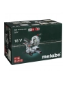 Akumulatorowa ukośnica Metabo KGS 18 LTX BL 254 z funkcją posuwu - 2 akumulatory Li-Power 18V/5.2Ah - nr 1