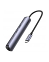 UGREEN ADAPTER 5W1 CM418 HUB USB-C DO 2X USB 3.0, HDMI, RJ45, (SZARY) - nr 1