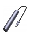 UGREEN ADAPTER 5W1 CM418 HUB USB-C DO 2X USB 3.0, HDMI, RJ45, (SZARY) - nr 7
