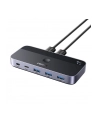 Switch przełącznik USB 3.0 UGREEN CM662, 2X4 out (czarny) (15705) - nr 11