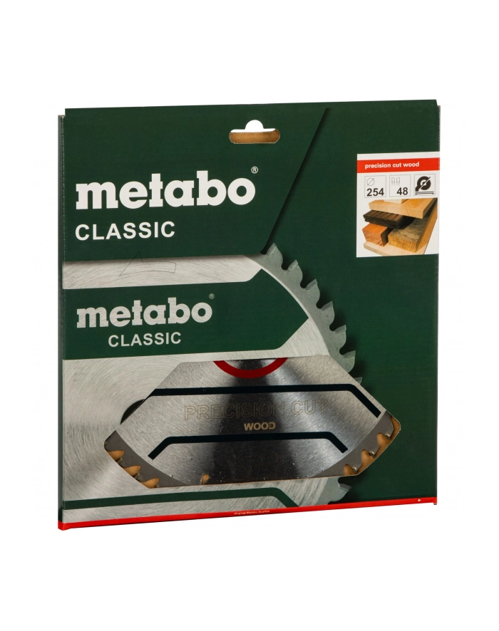 Metabo Tarcza pliarska HW/CT 254x30 48 WZ 628061000 główny