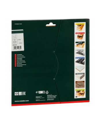 PIŁA TARCZOWA DO METALI SZLACHETNYCH HW/CT 254 x 30, 60 ZP/ZT, 5° UJEMNY 628223000 METABO nr 2