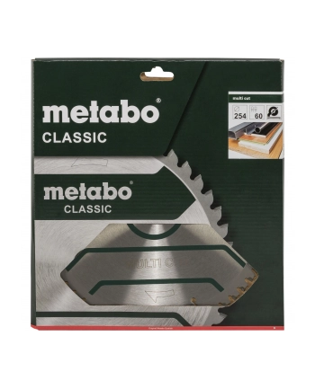 Metabo Tarcza Tnąca Multi Cut Classic 254X30 1.8Mm MULTICUTCLASSIC (628285000) nr 1