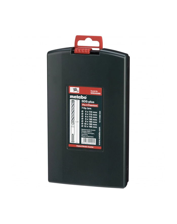 METABO Zestaw wierteł do betonu ( 7 szt.) SDS-plus P4P 626245000 główny
