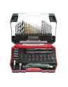 Metabo Zestaw wierteł 55-częściowy (wiertła do metalu, kamienia, drewna) PROMOTION w walizce (626 707 000) 626707000 - nr 1