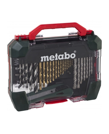 Metabo Zestaw wierteł 55-częściowy (wiertła do metalu, kamienia, drewna) PROMOTION w walizce (626 707 000) 626707000 nr 2