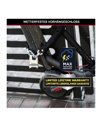 Master Lock Emaga M1177Eurd Mosiądz nr 1