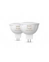 PHILIPS HUE White and color ambiance Inteligentny reflektor punktowy MR16 2szt (929003575302) - nr 11