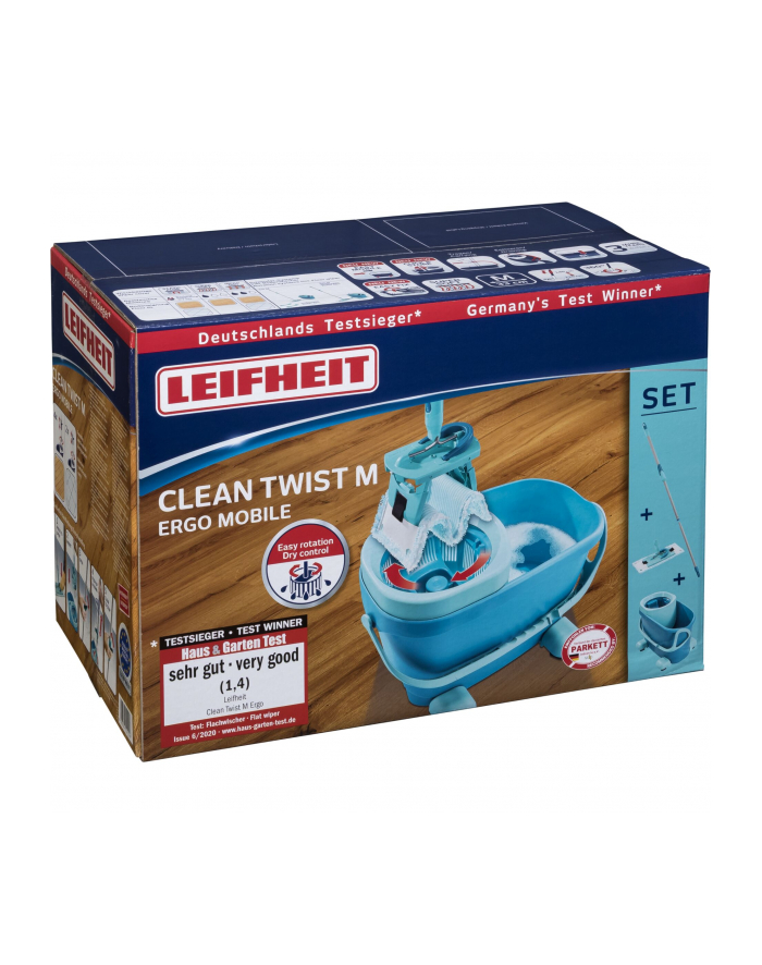Zestaw mop CLEAN TWIST M Ergo na kółkach główny