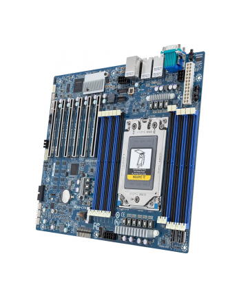 Płyta główna Gigabyte ME03-CE0 1x SP6 AMD Epyc 8004 SoC (12x DIMM, 3x MCIO 4i, 1xM2, 2x10Gbe, IPMI, ATX)