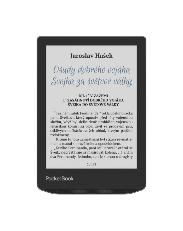 Ebook PocketBook Verse Pro Color 634 6''; E-Ink Kaleido 3 16GB Wi-Fi Stormy Sea główny