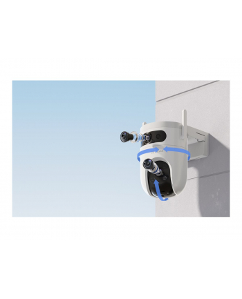 Kamera IP EZVIZ CS-H9C (5MP + 5MP) 4mm Kolorowy noktowizor, wykrywanie ludzi / pojazdów, inteligentne śledzenie iki 8m, aktywna obrona, dwukierunkowa rozmowa, 8xdigital
