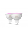PHILIPS HUE White and color ambiance Inteligentny reflektor punktowy MR16 2szt (929003575302) - nr 12