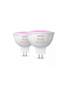 PHILIPS HUE White and color ambiance Inteligentny reflektor punktowy MR16 2szt (929003575302) - nr 1