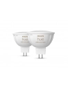 PHILIPS HUE White and color ambiance Inteligentny reflektor punktowy MR16 2szt (929003575302) - nr 2