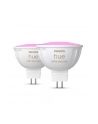 PHILIPS HUE White and color ambiance Inteligentny reflektor punktowy MR16 2szt (929003575302) - nr 32