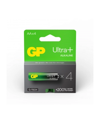 Gp Baterie Alkaliczne Ultra+ Alkaline 15Aup21-Sb4 Aa 4 Szt.