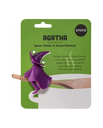 Stoper do garnka Agatha Czarownica (fioletowy) OTOTO nr 2