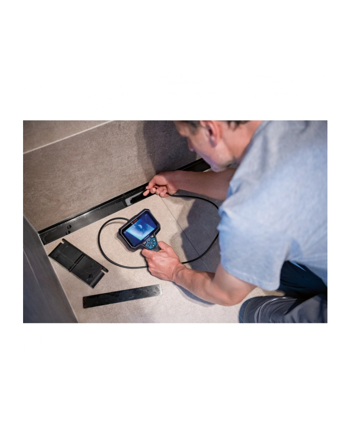 bosch powertools Bosch inspection camera GIC 12V-5-27 C Professional, 12Volt (blue/Kolor: CZARNY, without battery and charger, battery operation) główny