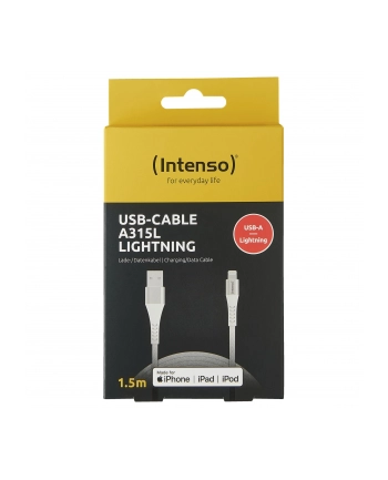 Intenso USB CABLE USB-A TO LIGHTNING 1.5M/7902102 (7902102)