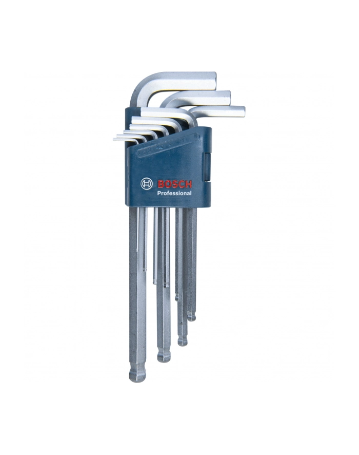 Bosch Zestaw kluczy kątowych sześciokątnych HEX 1,5-10mm 9el. 1600A01TH5 główny