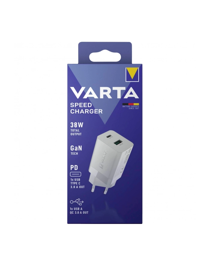 Varta Ładowarka Usb Speed Charger 38 W 57955101111 główny