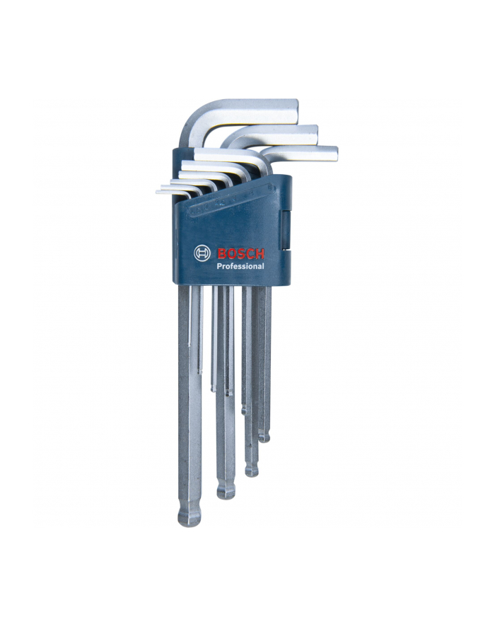 Bosch Zestaw kluczy kątowych sześciokątnych HEX 1,5-10mm 9el. 1600A01TH5 główny