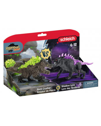Schleich 70827 Ryś Cienia vs Kamienna Bestia Eldrador Creatures nr 1