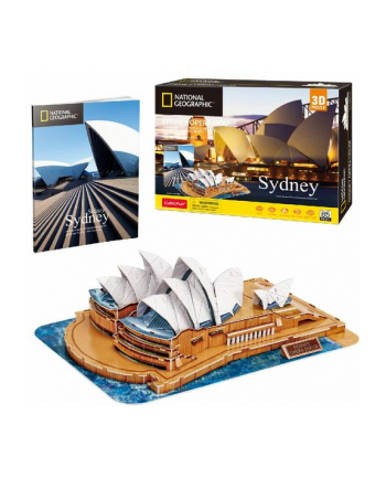 dante Puzzle 3D National Geographic Sydney 86 elementów DS1088H Cubic Fun nr 1