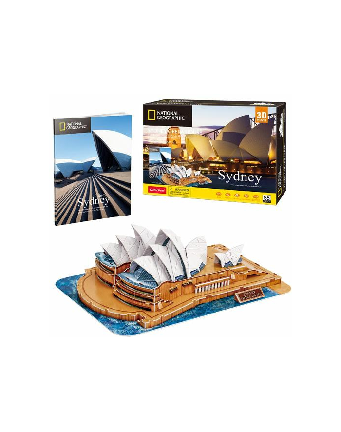 dante Puzzle 3D National Geographic Sydney 86 elementów DS1088H Cubic Fun główny