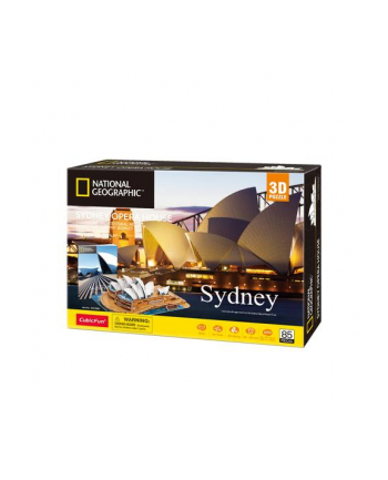 dante Puzzle 3D National Geographic Sydney 86 elementów DS1088H Cubic Fun nr 2
