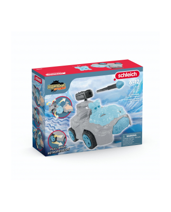 Schleich Eldrador Creatures Lodowy Pojazd Pancerny Z Ministworkiem 42669 nr 2