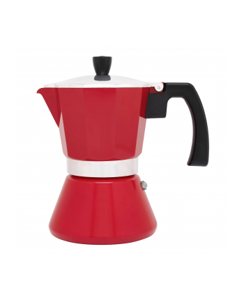 Leopold Vienna Kawiarka Espresso Maker Red 6 Cups (Lv113007)